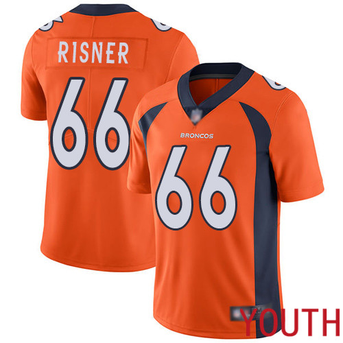 Youth Denver Broncos #66 Dalton Risner Orange Team Color Vapor Untouchable Limited Player Football NFL Jersey->youth nfl jersey->Youth Jersey